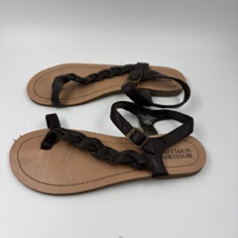 Mossimo Women's Black Thong Flat Sandals Size 5.5M